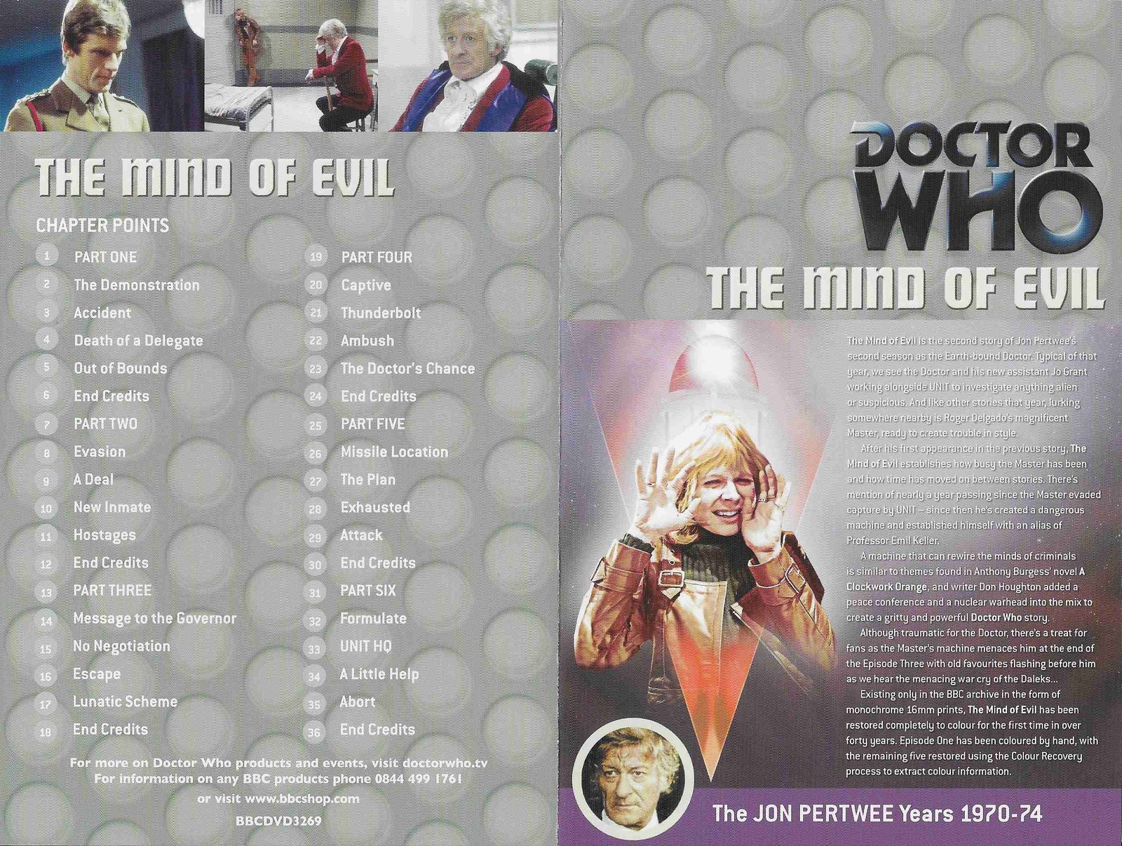 Inserts from BBCDVD 3269